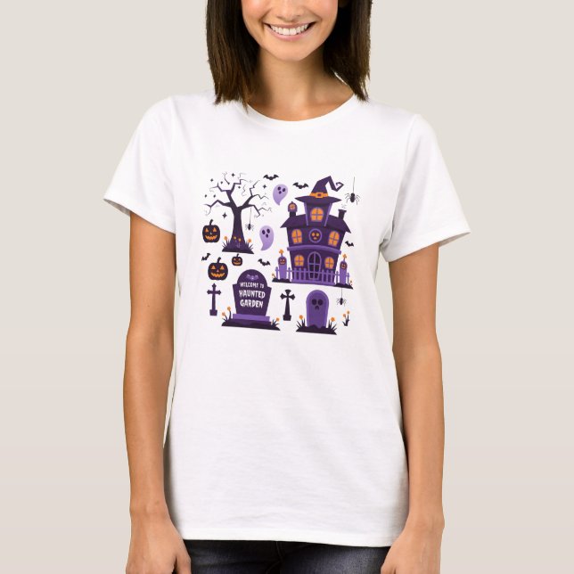 Välkommen till trädgården t shirt (Framsida)