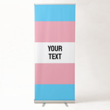 Välkommen till TransPride Flagga Transgender Bröll