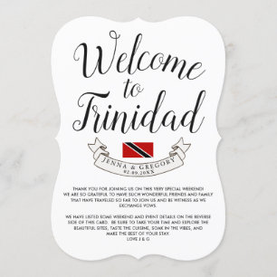 Välkommen till Trinidad Favorit för destinations Inbjudningar