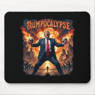 Välkommen till Trump-ocalypse Roligt Donald Trump Musmatta