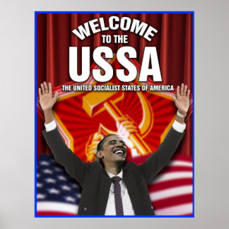 Välkommen till USSA Poster