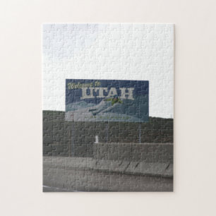 Välkommen till Utah Jigszle Puzzle Pussel