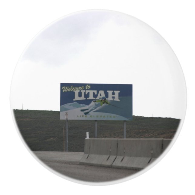 Välkommen till Utah Knopp (Framsidan)