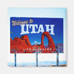 Välkommen till Utah-signalen Magnet
