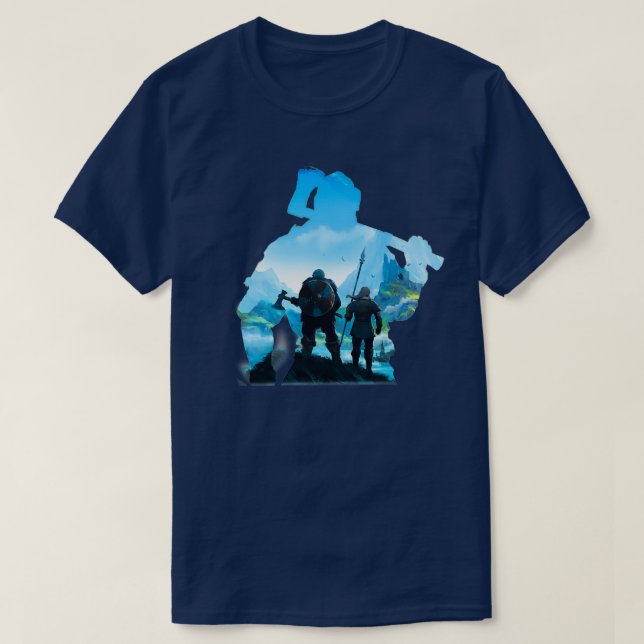 Välkommen till Valheim T Shirt (Design framsida)