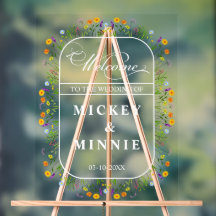 Välkommen till vår Blommigt Elegant bröllop