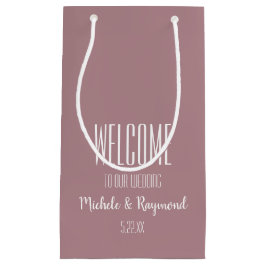 Välkommen till vår Bröllop DUSTY RO Gift Bags SMAL