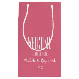 Välkommen till vår Bröllop SHOCK ROSA Gift Bags SM