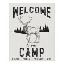 Välkommen till vår Camp Hjort Vintage Rustic
