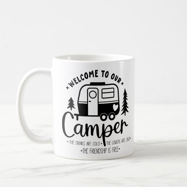 Välkommen till vår Camper Kaffemugg (Vänster)