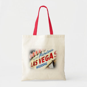Välkommen till vår Fabulous Las Vegas Bröllop Bag Tygkasse