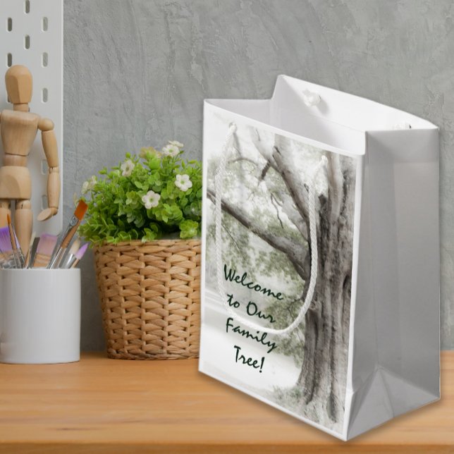 Välkommen till vår familj Träd (Welcome to Our Family Tree Gift Bag)