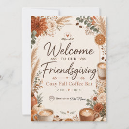 Välkommen till vår Friendsgiving-kafé Inbjudningar