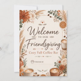 Välkommen till vår Friendsgiving-kafé Inbjudningar