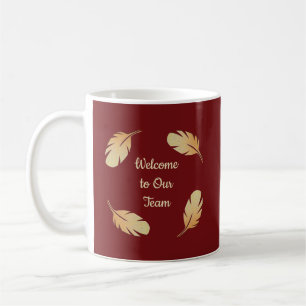 Välkommen till vår nya medarbetartoken för teamför kaffemugg