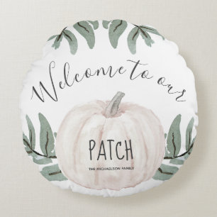 Välkommen till vår patch med Namn höstpumpar Rund Kudde