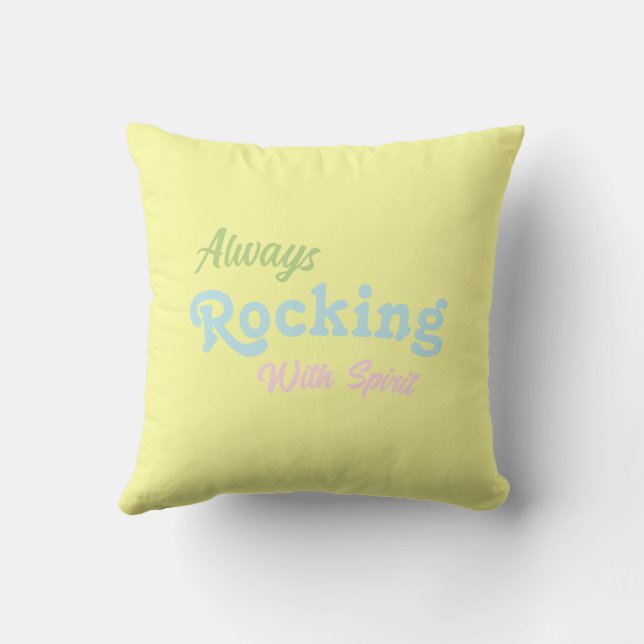 Välkommen till vår port / Alltid / Påsk / Kudde (Baksida)