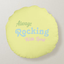 Välkommen till vår port / Alltid / Påsk / Rund Kudde