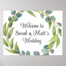 Välkommen till vår poster i bröllop