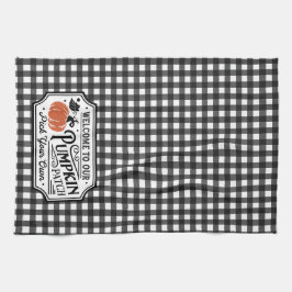 Välkommen till vår Pumpkin Patch | Jordbruksföreta Kökshandduk