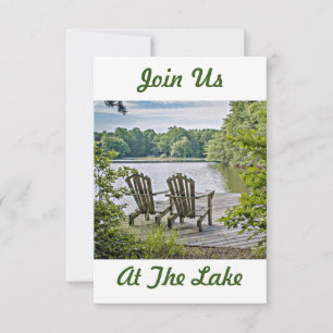 VÄLKOMMEN "TILL VÅRA SJÖ HUS" HOUSEWARMING INBJUDA INBJUDNINGAR