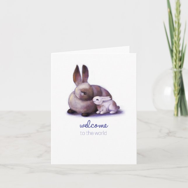 Välkommen till världen kort (Framsida)