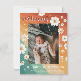 Välkommen till världen | Retro Boho Birth