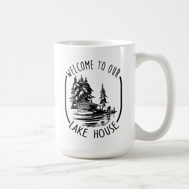 Välkommen till vårt Sjö House Mugg (Höger)