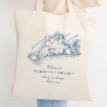 Välkommen till väster Tisbury MORSA Wedding Favor Tygkasse<br><div class="desc">Önska dina gäster med den här eleganten, marinblått martblått vineyard med karta-temat bröllop välkommen till väskan. Perfekt för en Väster Tisbury firande, det är idealiskt för att hålla tankfulla favörer, snacks och helg. Oavsett om bröllop är på The Lamberts Cove Inn, Allen Farm, eller The Grange Hall, ger den här...</div>
