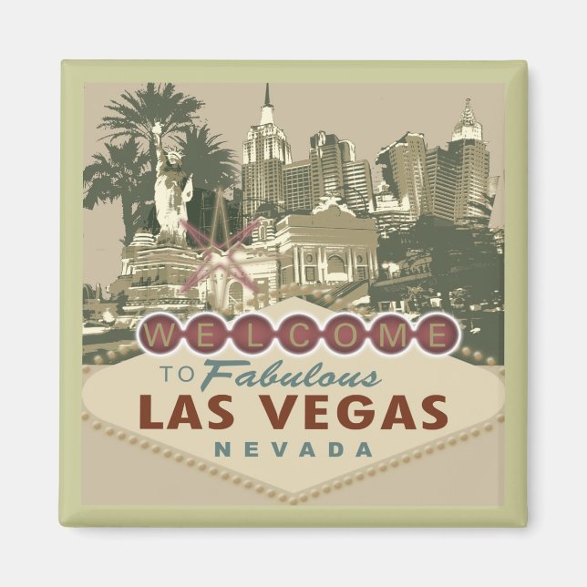 Välkommen till Vegas Magnet (Framsidan)