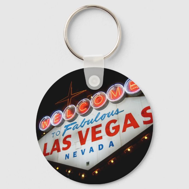 Välkommen till Vegas-nyckelring Nyckelring (Framsida)
