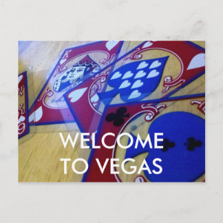VÄLKOMMEN TILL VEGAS VYKORT
