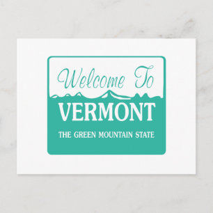 Välkommen till Vermont - USA Vykort