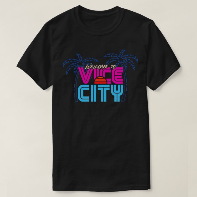 Välkommen till Vicens stad T Shirt (Design framsida)