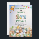 Välkommen till Vilden Kids Safari Zoo Birthday Inbjudningar<br><div class="desc">Vänner och familj i inbjudan för att fira din lilla fåglars födelsedag med denna inbjudan till Cute Safari Zoo-temat.</div>