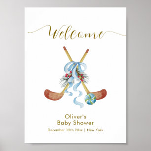 Välkommen till vinter-allstar-bow-hockey-baby show poster