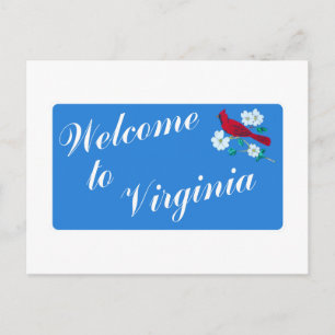 Välkommen till Virginia - USA Vykort