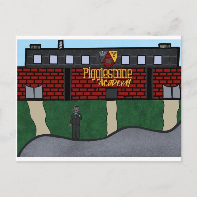 " Välkommen till vykortet Pigglestone Vykort (Framsida)