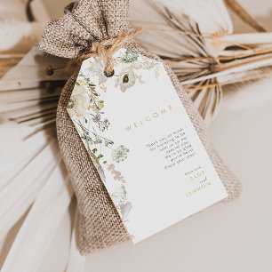 Välkommen till Whimsique Wildbloms Meadow Bröllop Presentetikett