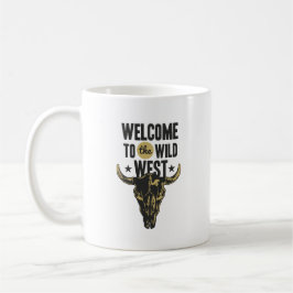 Välkommen till Wild West Western Cowgirl Coffee Kaffemugg