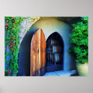 Välkommen till Winery Poster