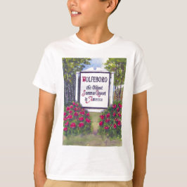 Välkommen till Wolfeboro NH-signalen T Shirt