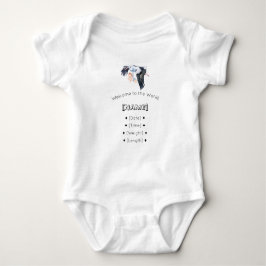 Välkommen till World Custom Name & Birth Stats Bab T Shirt