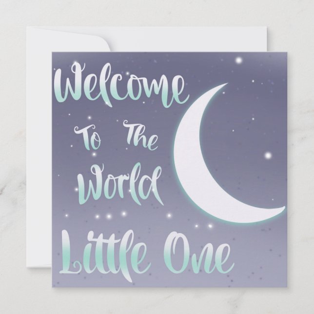 Välkommen till World Little One Card Kort (Framsida)