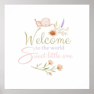 Välkommen till World Sweet Little One Poster