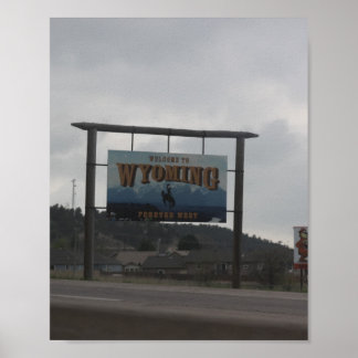 Välkommen till Wyoming Poster