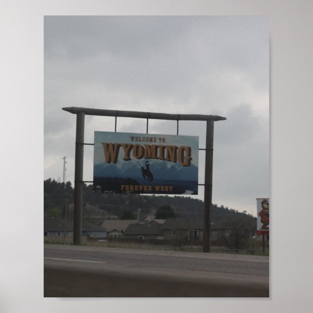 Välkommen till Wyoming Poster (Framsidan)