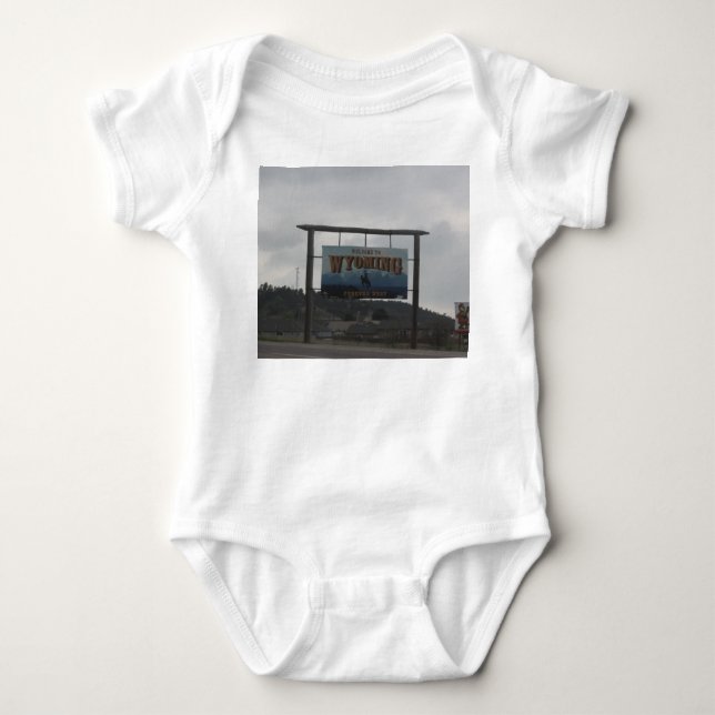 Välkommen till Wyoming T Shirt (Framsida)