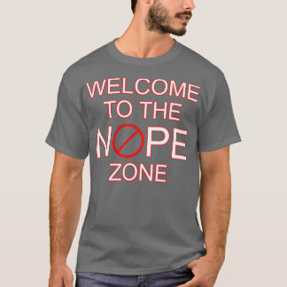 Välkommen till zon näsa t shirt