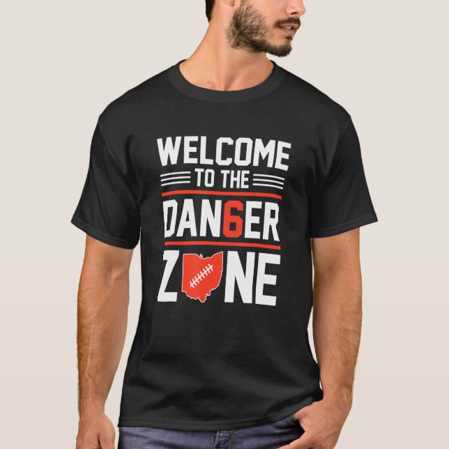 Välkommen till Zona faran T Shirt (Framsida)
